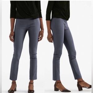 MM Lafleur Slate Blue Straight Leg Pants